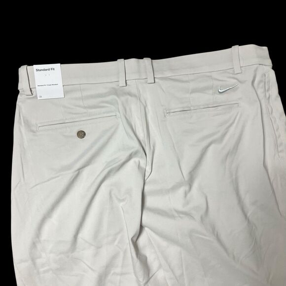 Nike Golf Pants Mens 38x30 Light Bone Off White Victory Sport Dri-FIT AJ5489-072 - Picture 12 of 16